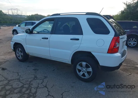 2010 Kia Sportage Lx from USA, damaged, VIN KNDKG3A42A7723879